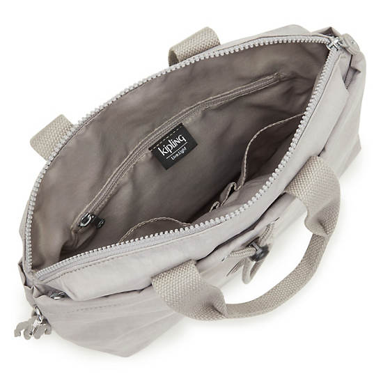 Bolsas De Mano Kipling Goyo Medium Backpack Tote Grises | MX 1269EB